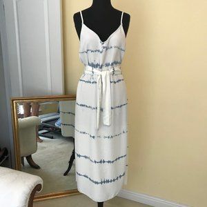 Bella Dahl Tie Dye Stripe Maxi Dress